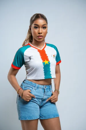 Maillot Burkina Faso blanc
